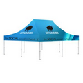 20' x 20' Rigid Pop-Up Tent Kit, Full-Color, Dye Sublimation